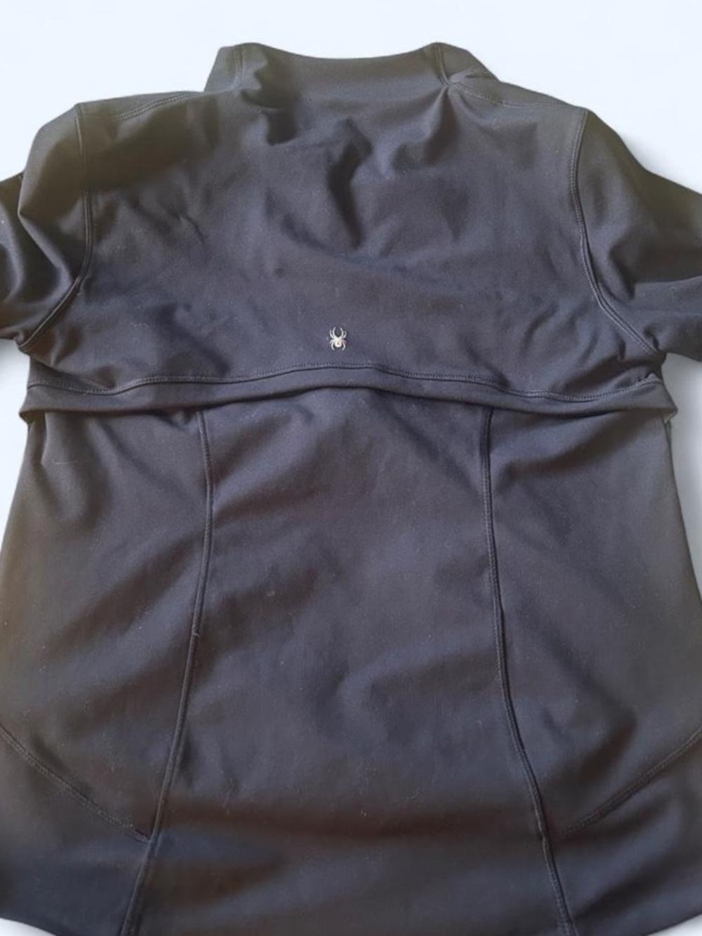 Black Spyder Active Zip Up Mesh Back Jacket Size L